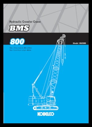 Raupenkrane-GA Kobelco BMS800