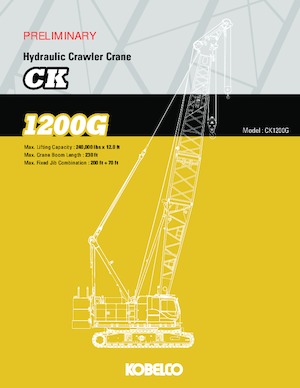 Raupenkrane-GA Kobelco CK1200G-2