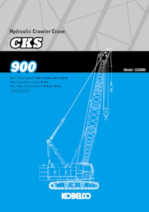 Raupenkrane-GA Kobelco CKS900