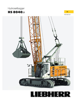 Raupenkrane-GA Liebherr HS 8040.1