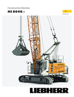 Raupenkrane-GA Liebherr HS 8040.1