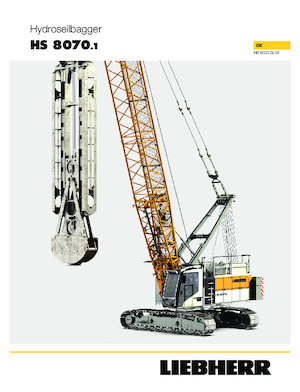 Raupenkrane-GA Liebherr HS 8070.1