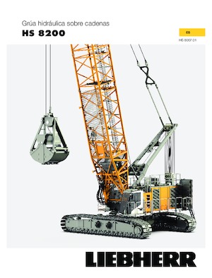 Raupenkrane-GA Liebherr HS 8200