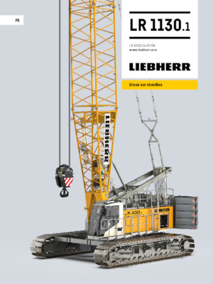 Raupenkrane-GA Liebherr LR 1130.1