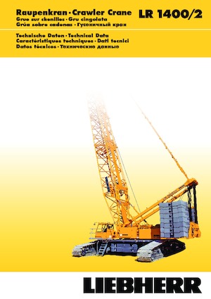 Raupenkrane-GA Liebherr LR 1400/2