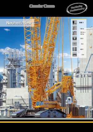 Raupenkrane-GA Liebherr LR 1800-1.0