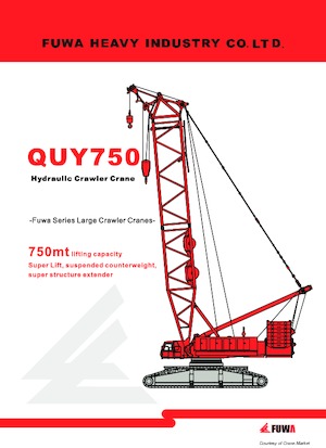 Raupenkrane-GA Fuwa QUY750