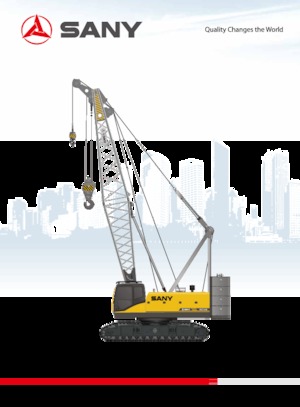 Raupenkrane-GA Sany SCC1000E