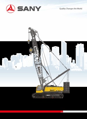 Raupenkrane-GA Sany SCC1800