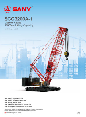 Raupenkrane-GA Sany SCC3200A-1