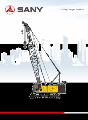 Raupenkrane-GA Sany SCC550E