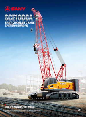 Raupenkrane-GA Sany SCE1000A-2