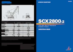 Raupenkrane-GA Hitachi Sumitomo SCX2800-2