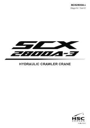 Raupenkrane-GA Hitachi Sumitomo SCX2800A-3