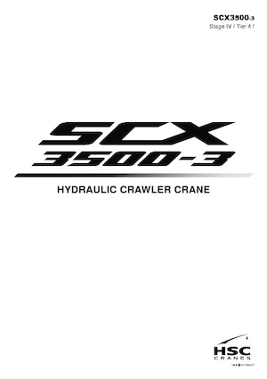 Raupenkrane-GA Hitachi Sumitomo SCX3500-3