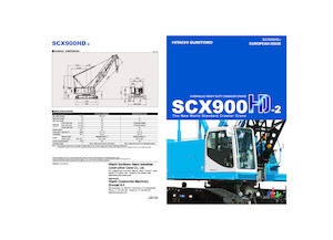 Raupenkrane-GA Hitachi Sumitomo SCX900HD-2