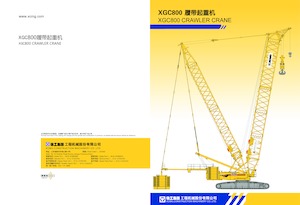 Raupenkrane-GA XCMG XGC800