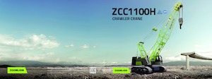 Raupenkrane-GA Zoomlion ZCC1100H