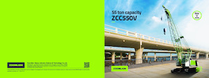 Raupenkrane-GA Zoomlion ZCC550V
