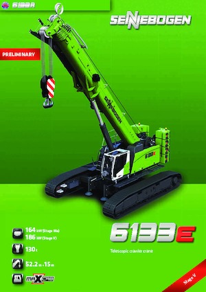 Raupenkrane-Tele Sennebogen 6133 E