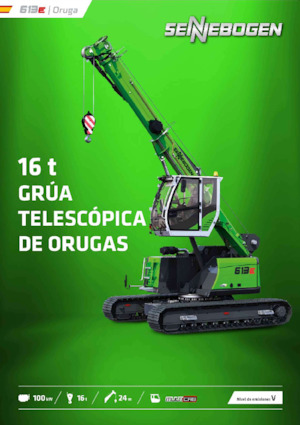 Raupenkrane-Tele Sennebogen 613E