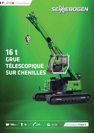 Raupenkrane-Tele Sennebogen 613E