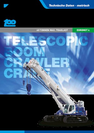 Raupenkrane-Tele Tadano GTC-600