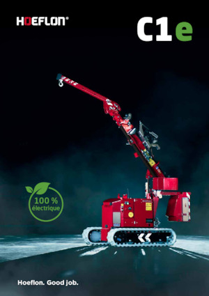 Raupenkrane-Tele Hoeflon Hoeflon C1e
