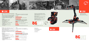 Raupenkrane-Tele BG Lift M 250