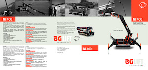 Raupenkrane-Tele BG Lift M 400
