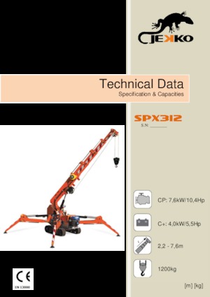 Raupenkrane-Tele Jekko SPX312