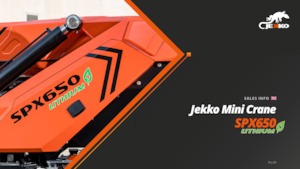 Raupenkrane-Tele Jekko SPX650