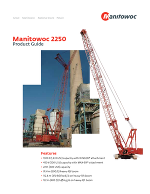 Raupenkrane-GA Manitowoc 2250