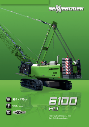 Raupenkrane-GA Sennebogen 6100 HD-B