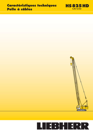 Raupenkrane-GA Liebherr HS 825 HD Litr.