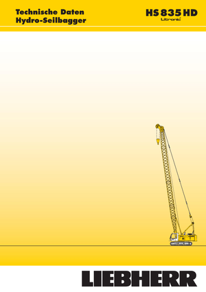 Raupenkrane-GA Liebherr HS 835 HD Litr.