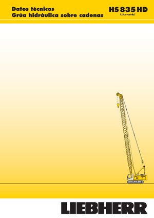 Raupenkrane-GA Liebherr HS 835 HD Litr.