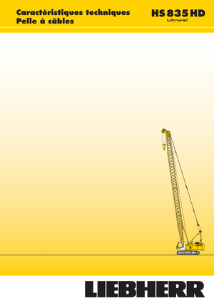 Raupenkrane-GA Liebherr HS 835 HD Litr.