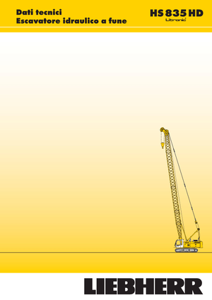 Raupenkrane-GA Liebherr HS 835 HD Litr.