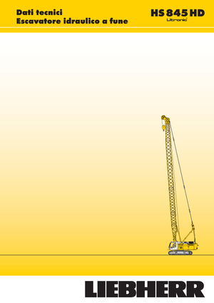 Raupenkrane-GA Liebherr HS 845 HD Litr.