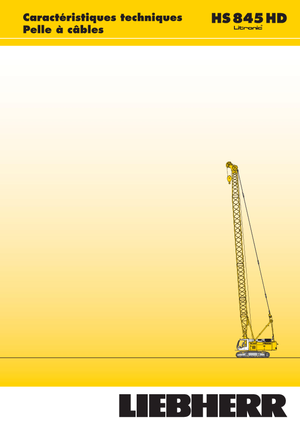 Raupenkrane-GA Liebherr HS 845 HD Litr.