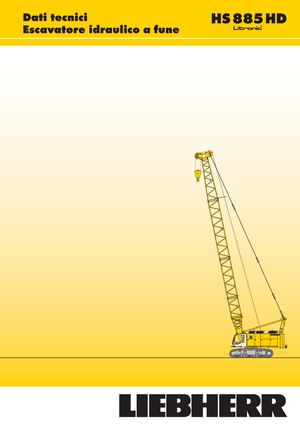 Raupenkrane-GA Liebherr HS 885 HD Litr.