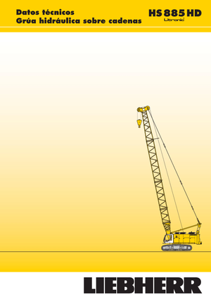 Raupenkrane-GA Liebherr HS 885 HD Litr.