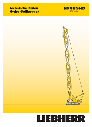 Raupenkrane-GA Liebherr HS 895 HD