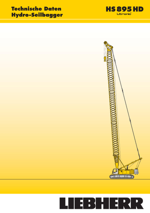 Raupenkrane-GA Liebherr HS 895 HD