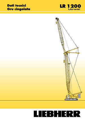 Raupenkrane-GA Liebherr LR 1200