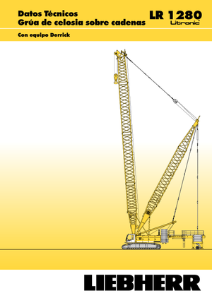 Raupenkrane-GA Liebherr LR 1280