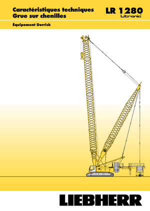 Raupenkrane-GA Liebherr LR 1280