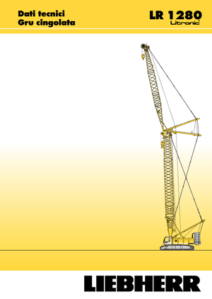 Raupenkrane-GA Liebherr LR 1280