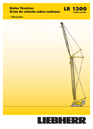 Raupenkrane-GA Liebherr LR 1300 SX